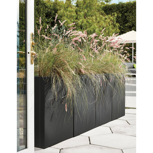 Room  Board | Modern Terrace Rectangle Planter 11D 22W 28H in Ocean Blue XHF4_D2LKW77