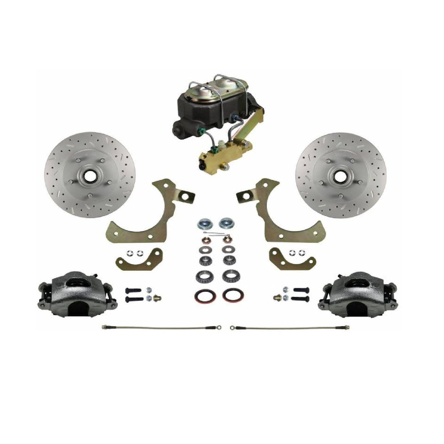 Leed Brakes FC1011-3A1X Front Disc Brake Conversion, Manual Disc/Drum - Maxgrip XDS FQZ9_V5JER43