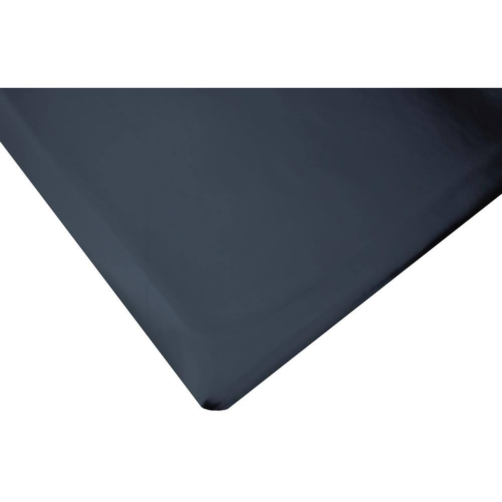 Rhino Anti-Fatigue Mats Marbleized Tile Top Anti-Fatigue Black 4 ft. x 4 ft. x 7/8 in. Vinyl Commercial Mat FWK4_E6TKR20