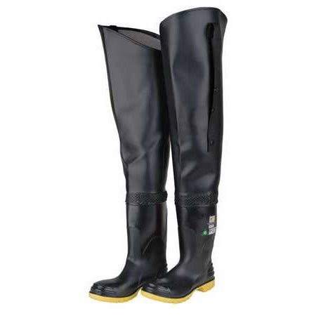 Dunlop 868561233 Size 12 Mens Steel Hip Wader, Black LWD5_W2ZBU86