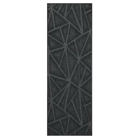 Furnish My Place Indoor/Outdoor Rug Dark Gray 2 x 32 Made in USA, Area Rugs Great for Kids, Pets, Event, Wedding QDC1_H8IPE22