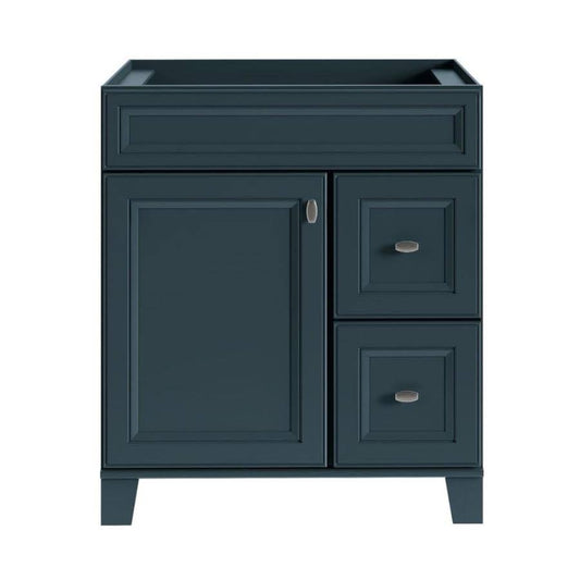 Diamond Now Goslin 30-in Maritime Bathroom Vanity Cabinet in Blue | S12 VSDB30 NGH4_U0NQL42