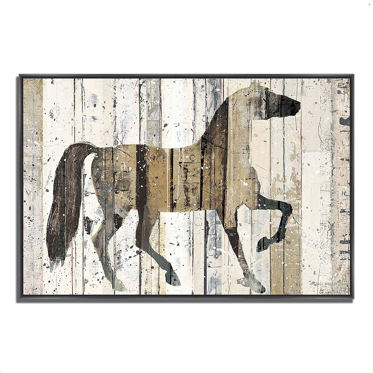 26x22 x 38x22 Dark Horse by Michael Mullan Fine Art Giclee Print TES6_R0JRJ00