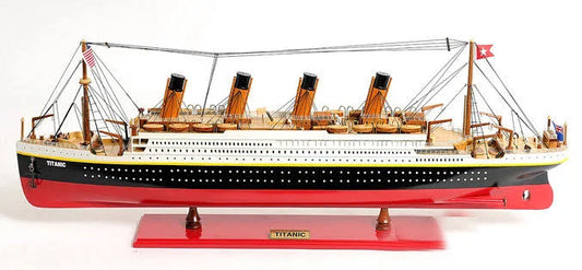 Old Modern Handicrafts Titanic Painted Model Ship YFH9_H2XVR77