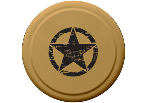 Boomerang Jeep Wrangler Pre-Painted Tire Cover with Distressed Star Logo - RG-OM32-D - 2013 Jeep Wrangler JK XTD5_M3GHW07