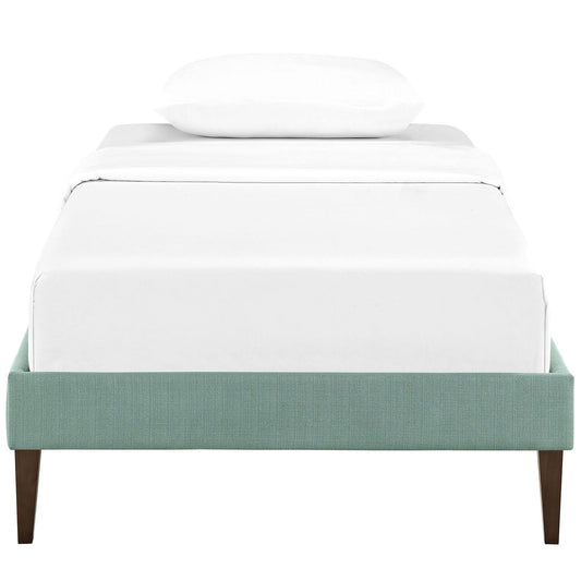 Modway Sharon Full Fabric Bed Frame with Squared Tapered Legs, Laguna FEJ0_U1YZF61