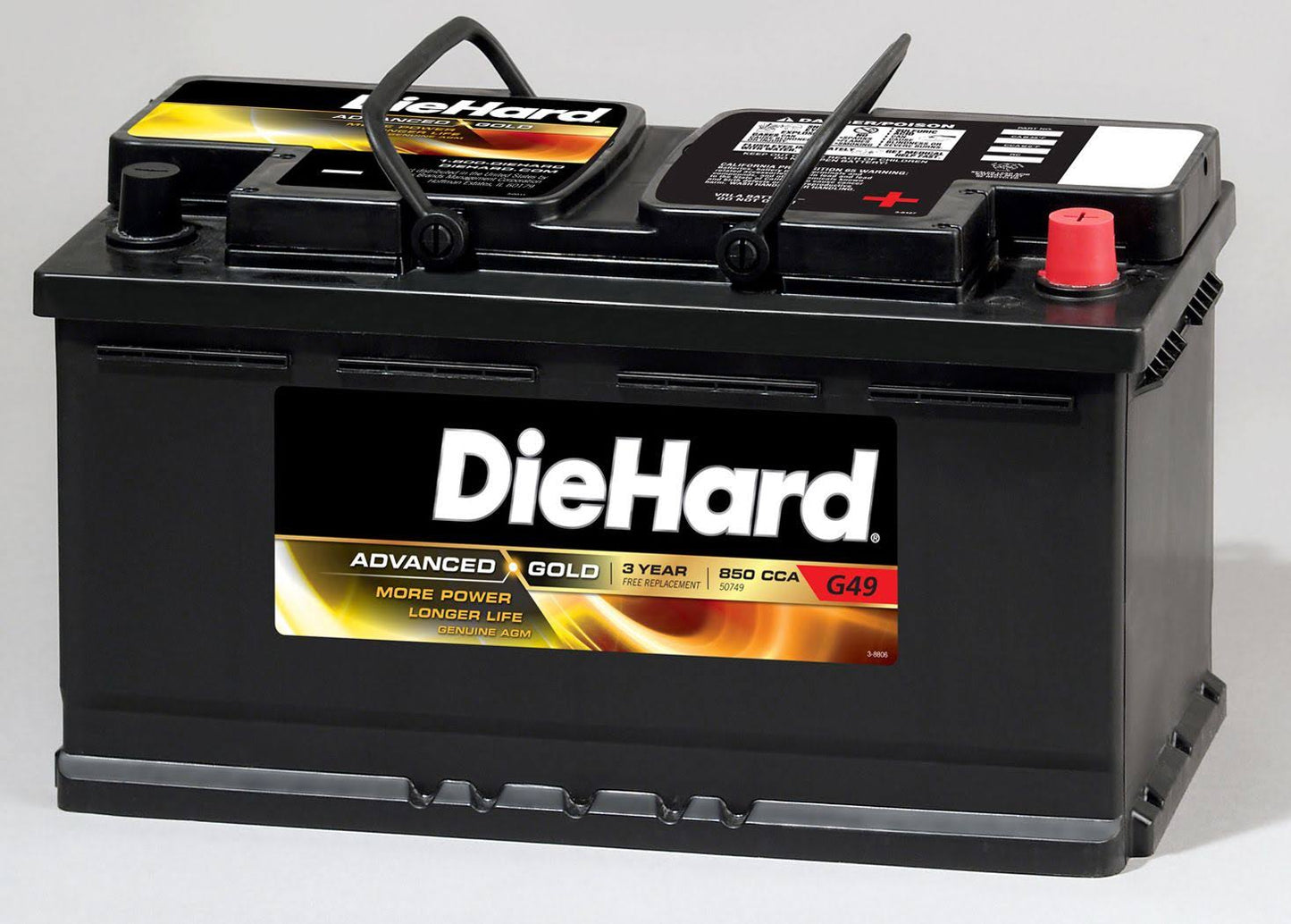 Diehard Gold AGM Automotive Battery - Group Size EP-49 (Price with Exchange) WXL2_T4MNP08