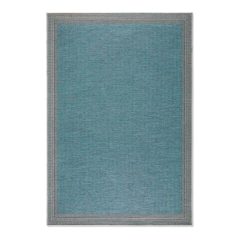 Harper Indoor/Outdoor Rug - Gray, 5&3& x 7&6x22 - Frontgate QUM5_O8IOC90