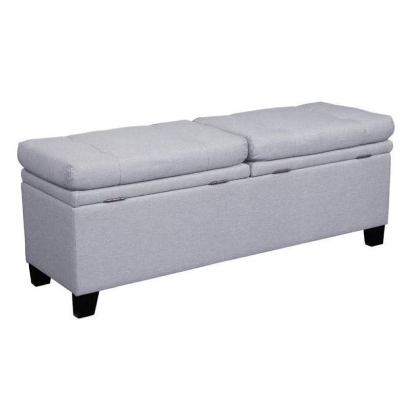 Bowery Hill Upholstered Storage Bedroom Bench in Trespass Marmor WEU4_C2FZT49