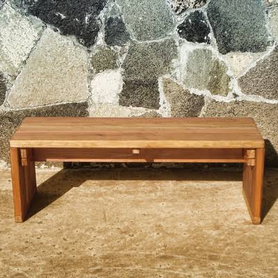 Best Redwood Solid Wood Patio Bench Finish: Super Deck, Size: 17x22 H x 36x22 W x 11x22 D MAR2_T1HPL86