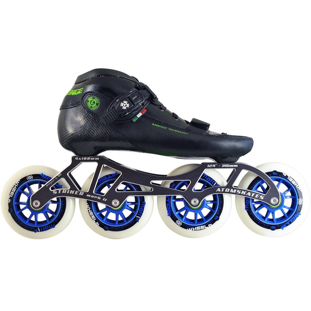 Atom Luigino Challenge Inline Skate Package, Size: 90 HXH5_J3LDG23