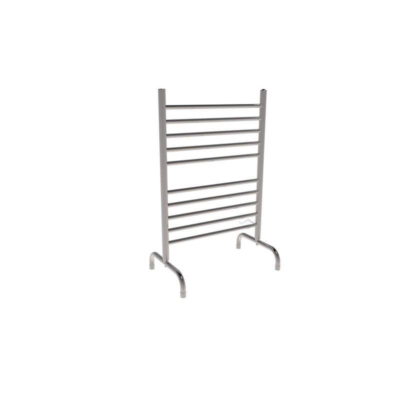 Amba Freestanding 24x22 10 Bar Towel Warmer, Brushed SAFSB-24 LAH8_W0NCA99