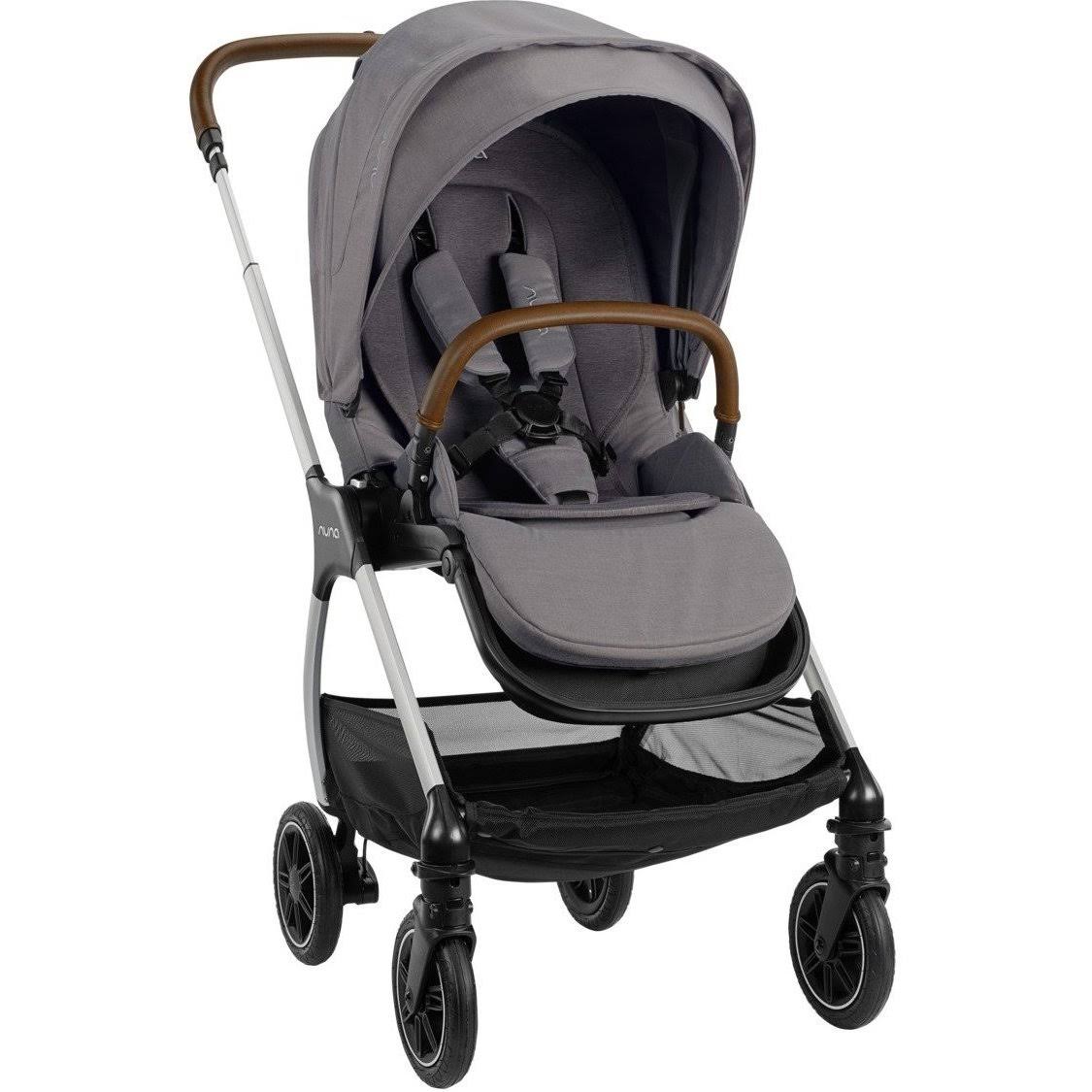 Nuna TRIV Stroller with Magnetic Buckle - Frost CQP4_K3RVC63