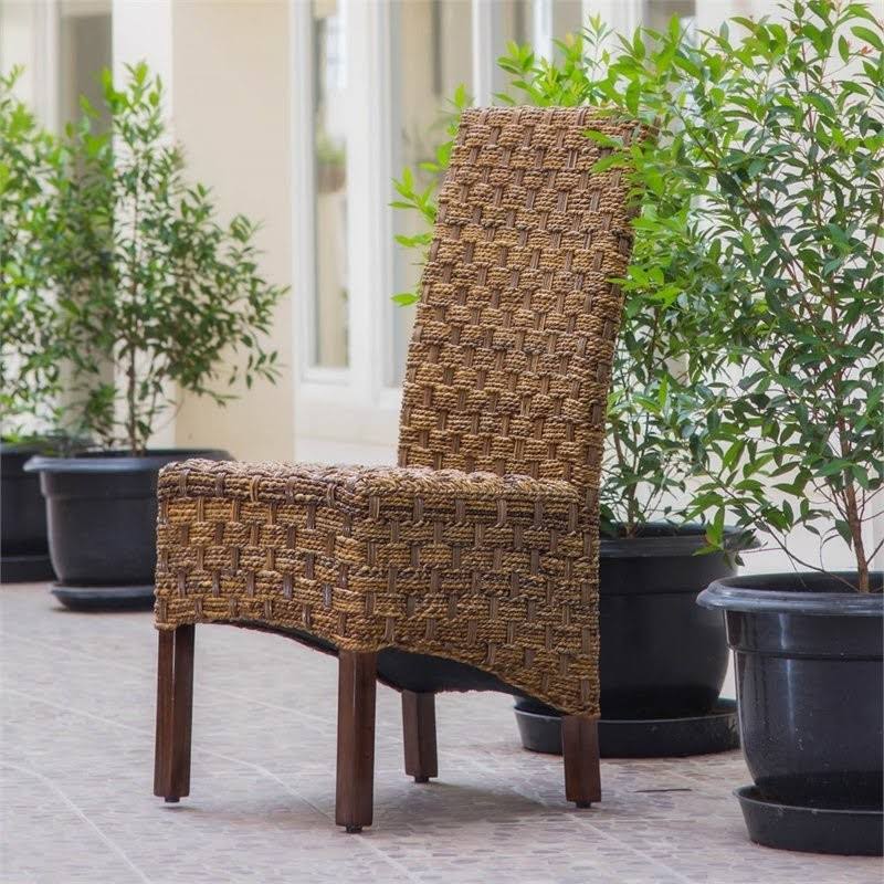 Pemberly Row Woven Abaca Dining Chair (Set of 2) FPM6_U7WKK06