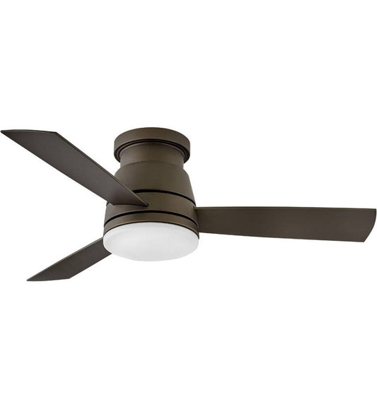 Hinkley 902744FMM-LWD Trey 44 inch Metallic Matte Bronze Ceiling Fan YAK4_Y0HLQ99