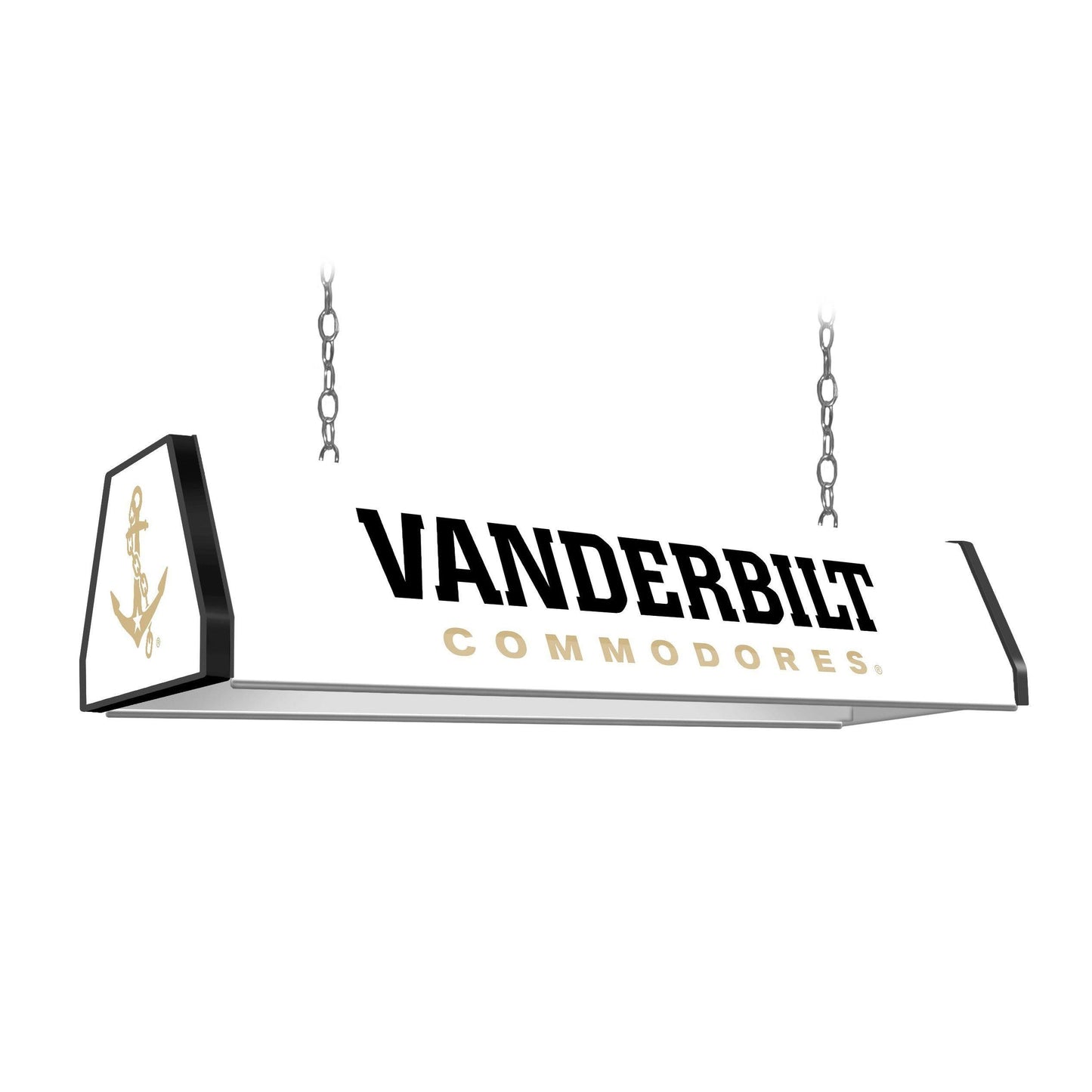 Vanderbilt Commodores: Standard Pool Table Light - White / Anchor SNC4_S0HLO79