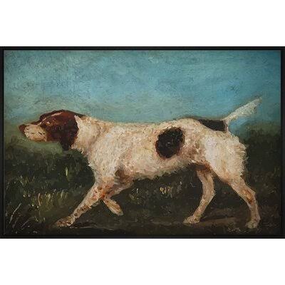 Dog Hunting - Picture Frame Painting Print on Canvas JBass Grand Gallery Collection JXC7_Z6PFG49