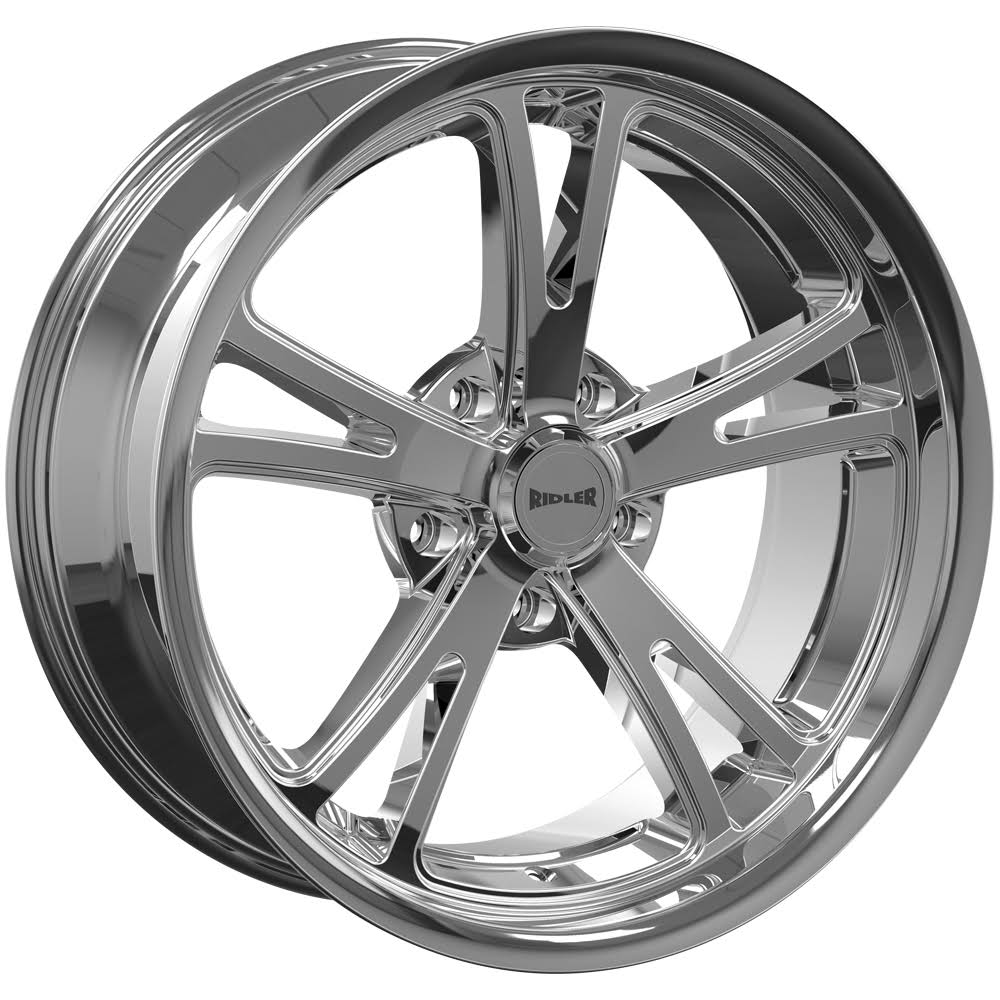 Ridler 606 Wheel 17x7 5x114.3 0mm Chrome KRS5_V2FCY60