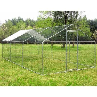 Gooding Walk in Chicken Run with Wire Mesh Tucker Murphy Pet Size: 78.74x22 H x 118.11x22 W x 236.22x22 D HIH4_J3BPP10