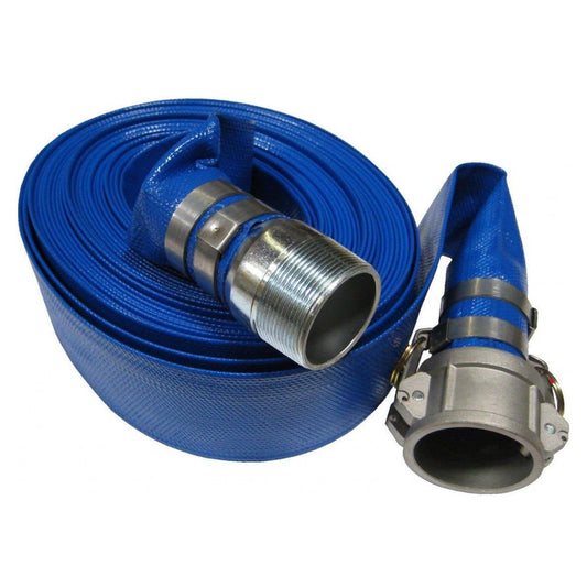 Multiquip HDQ450 4-Inch Diameter 50-Foot High Pressure Discharge Hose XRE4_Y7HXO56