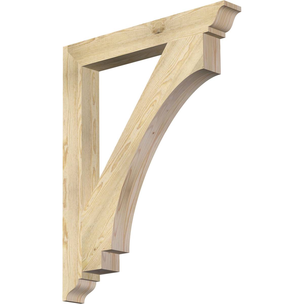 4x22W x 32x22D x 40x22H Imperial Traditional Rough Sawn BRACKET, Douglas Fir RYG0_Q8PYH80