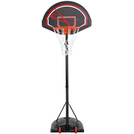 Topeakmart 7-9ft Adjustable Height Basketball Hoop System Youth Portable Basketball Hoop for Outdoors, Size: 2.7 x 1.8 x (7-9)ft VXE8_F3WZO95