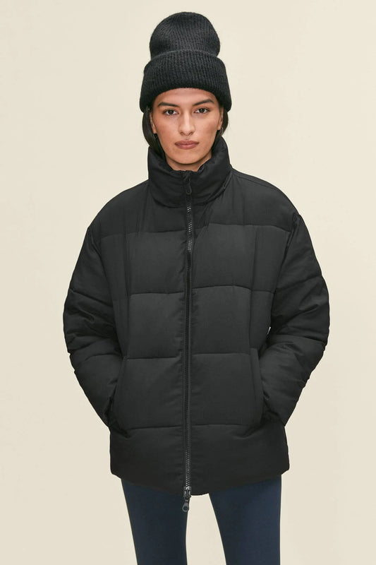 Girlfriend Collective Black Classic Puffer ZKJ2_V4EZR64