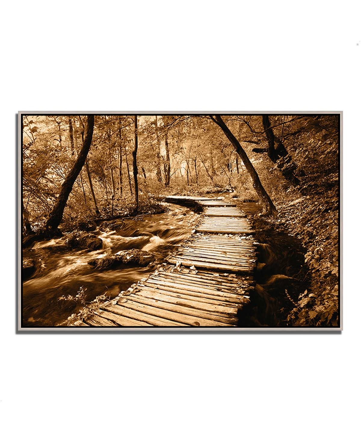 26x22 x 38x22 Creekside Walk II Fine Art Giclee Print OWZ6_W1WDN08