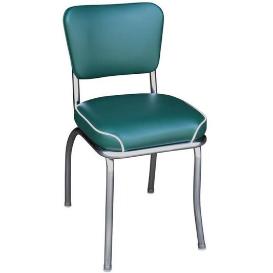 Richardson Seating Dining Chair with Waterfall SEAT, Green OHX2_Y0AXN87