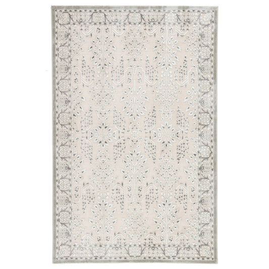 Preece Oriental Gray/ Cream Area Rug - 5&x7&6x22 JFO0_B3GHO13