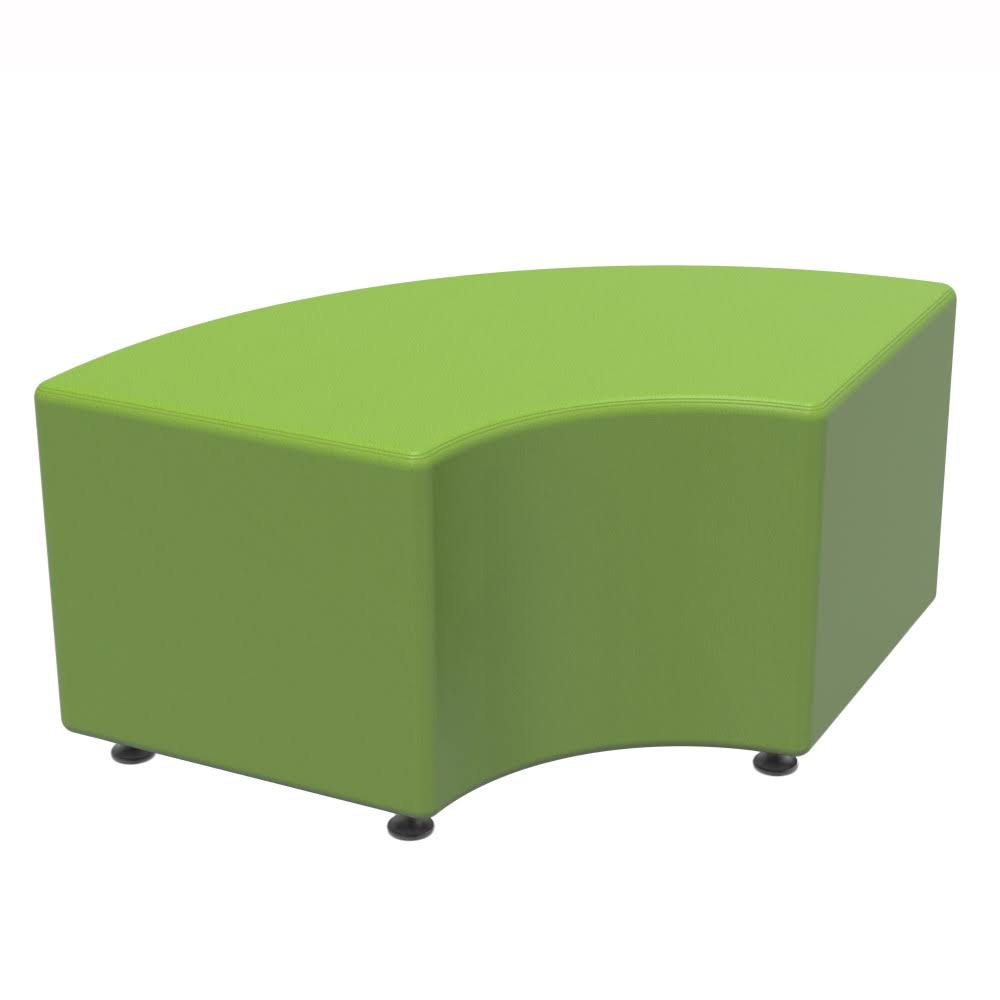 Marco Sonik Soft Seating Curved Bench, Sprite YTJ7_O6SIF87