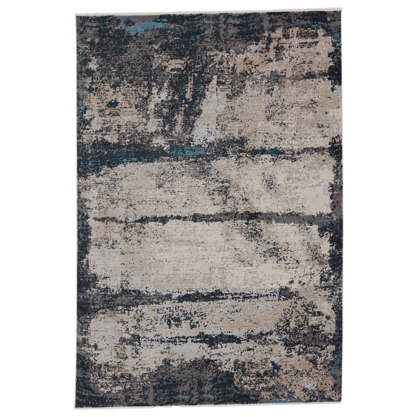 Trevena Abstract Area Rug - Blue/Gray - 7&10x22 x 10&10x22 NTF8_N9HEE54