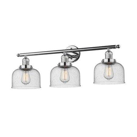 17 Stories Adelhard Bell 3-Light Vanity Light Finish: Polished Chrome CQV8_C8VHH53