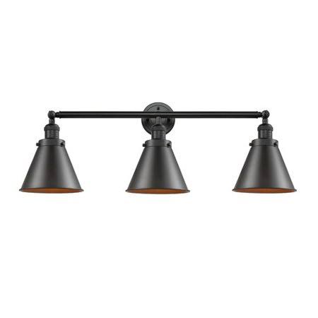 Conan Bathroom Fixture 3-Light Vanity Light Longshore Tides Bulb Type: LED, Finish: Oil Rubbed Bronze, Shade Color: Oil Rubbed B CBM6_X9RMT97