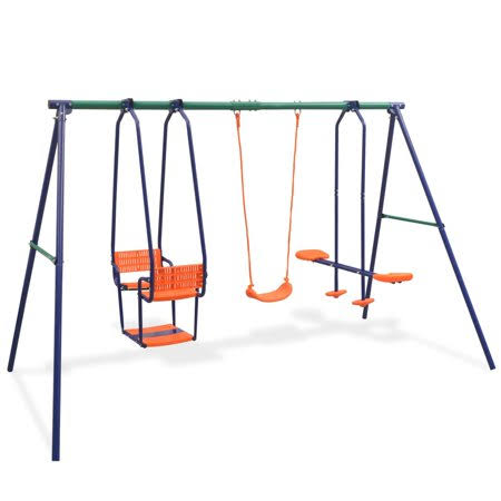 Faginey Swing Set with 5 SEATS Orange EKA9_A2HCS16