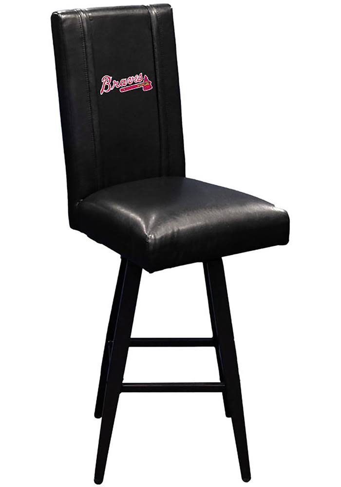 DreamSeat Atlanta Braves Swivel Bar Stool 2000 LNH0_D1PAE81