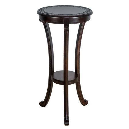 Needham End Table Highland Dunes Color: Mahogany UCR9_M2BSQ50