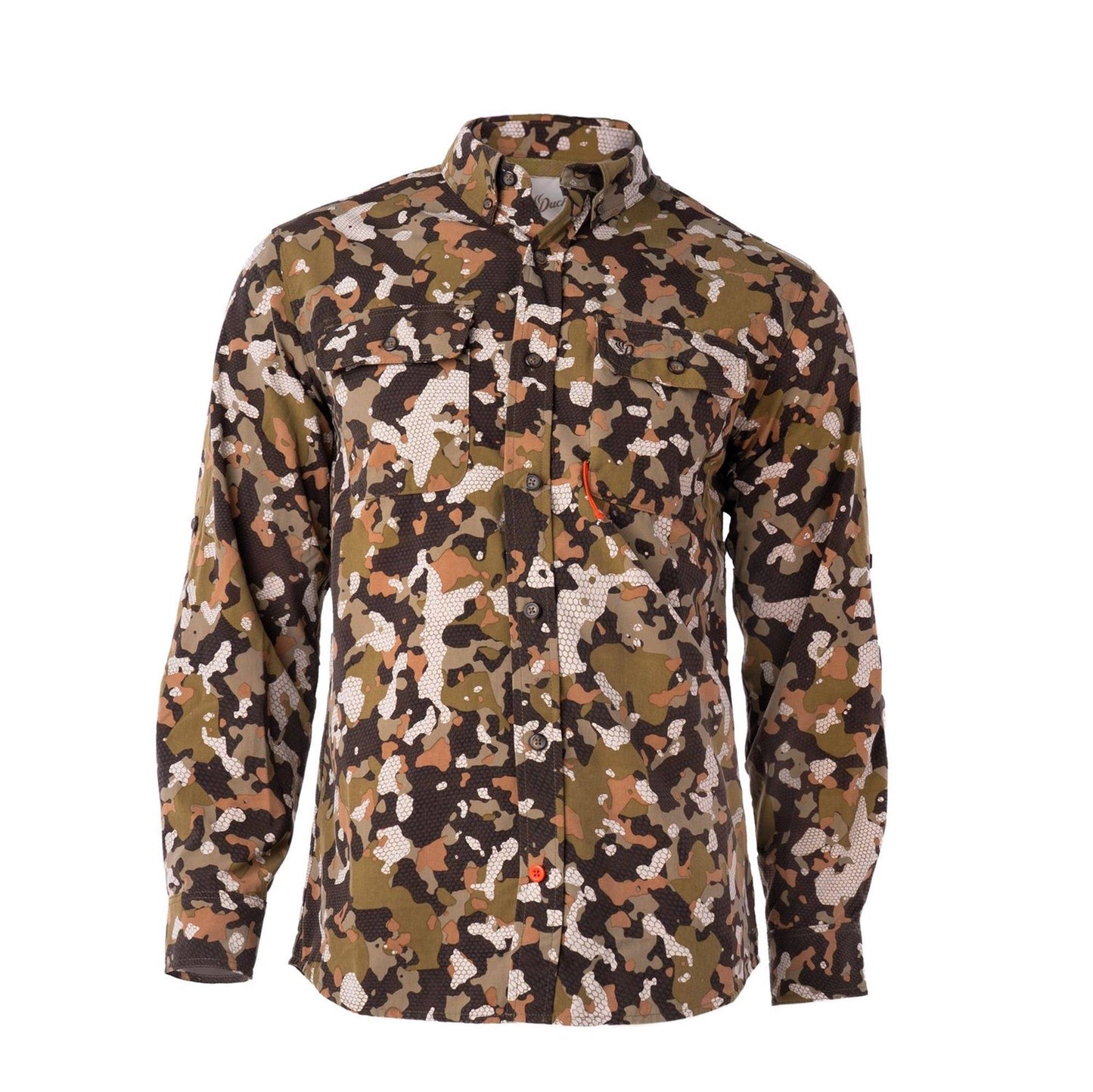 Duck Camp Lightweight LS Shirt Early Season Wetland L by Backwoods JAM0_L2YDA59