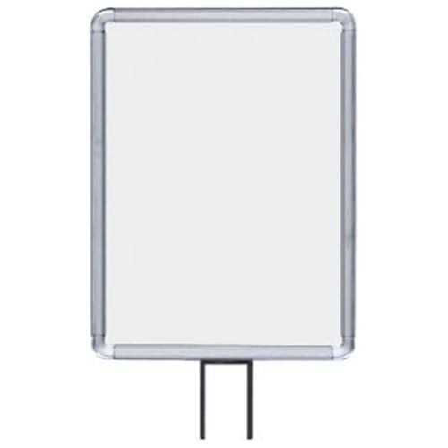 Lavi Industries 50-1131F7V-S-CL Vertical Fixed Mount Sign Frame, 11 x 14 in. Chrome AVF7_J8CTH56