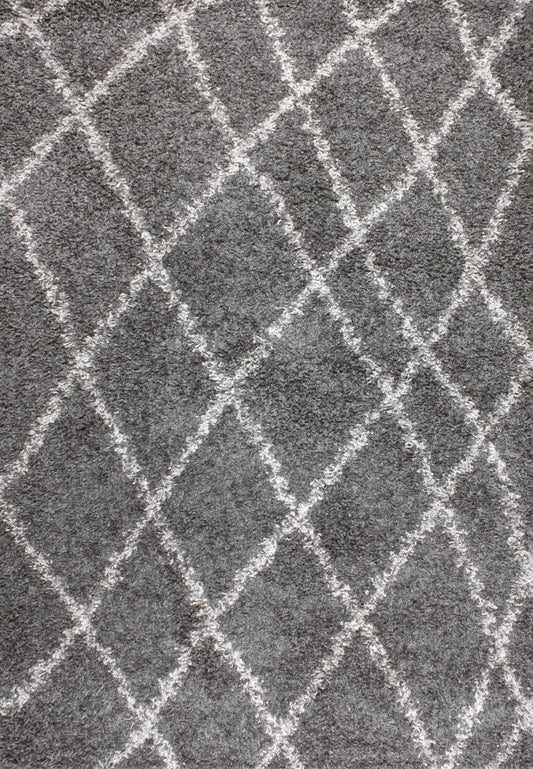 nuLOOM Alvera Easy Shag Rug Grey UWF0_B4RCH66