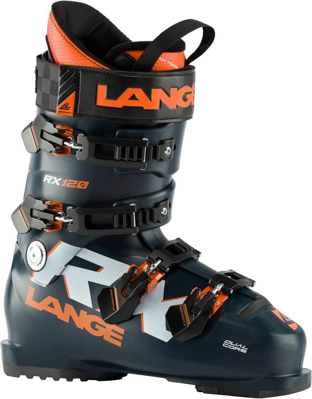 Lange RX 120 Ski Boots Black Orange - 29.5 ASS2_Z3COP26