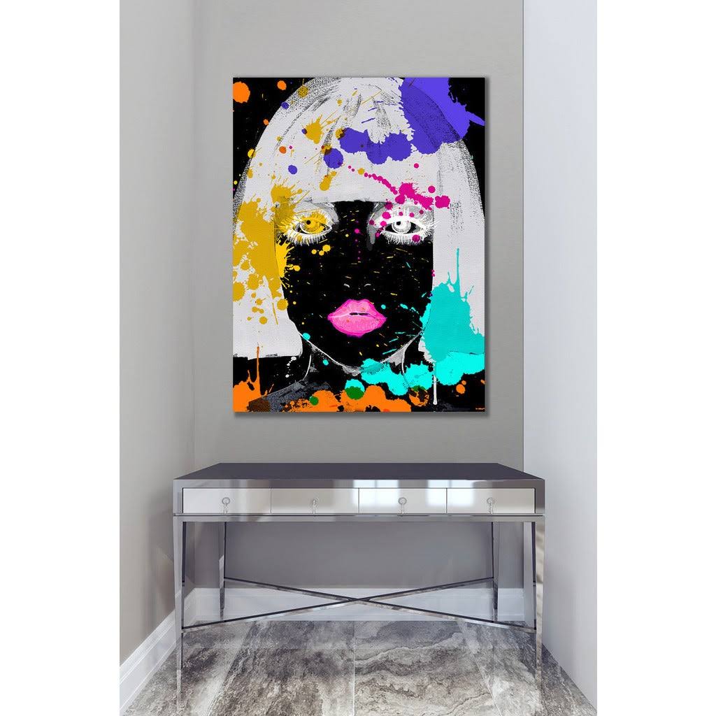 by Jodi Why So Negative 2 Giclee Print Canvas Wall Art - 36 Inches x 48 Inches x 1.5 Inches ERK3_T7PDJ87