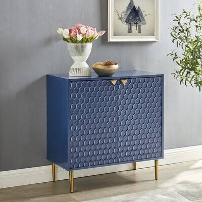 Bima 2 Door Accent Cabinet Willa Arlo Interiors Color: Blue PXN1_W4UZQ78