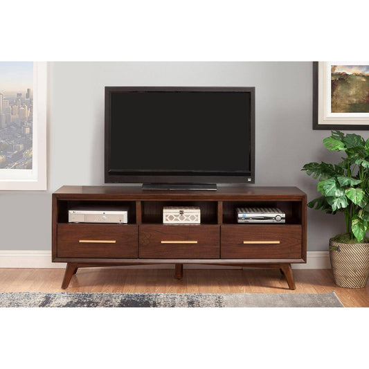 Alpine Furniture Gramercy TV Console - Walnut UPE7_L4OME09