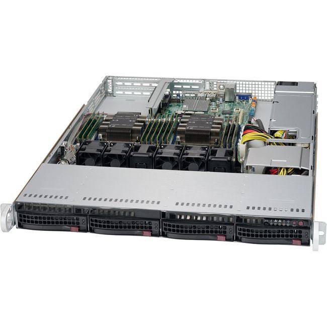 Supermicro SuperChassis CSE-815TQ-600WB 600W 1U Rackmount Server XLP3_P8BCI11