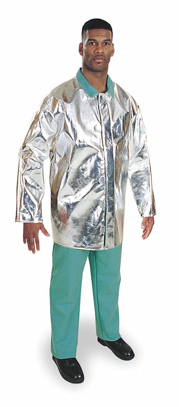 Steel Grip Arl 1136-35 Aluminized Jacket,l,pfr Rayon HQT8_L4KRW39