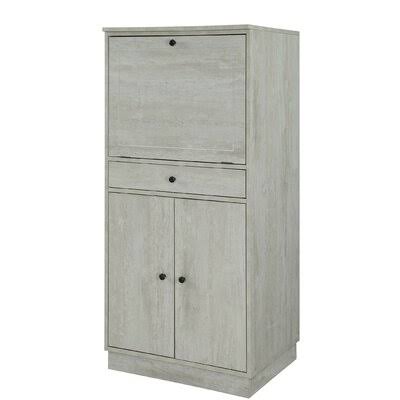 Gorlest Bar Cabinet Alcott Hill Color: Antique White BUA1_S7EFT31