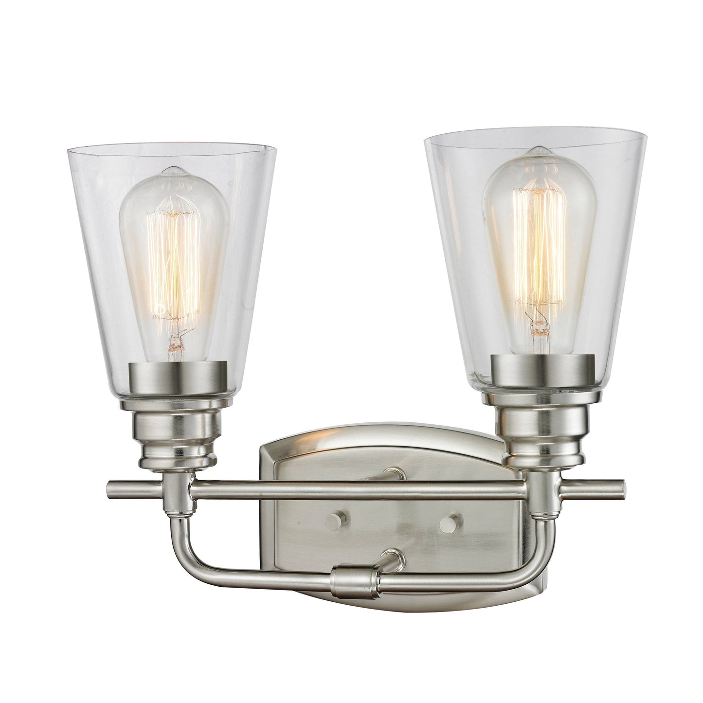 Avery Home Lighting Annora 2-Light Brushed Nickel Vanity ACU9_N8VKV86