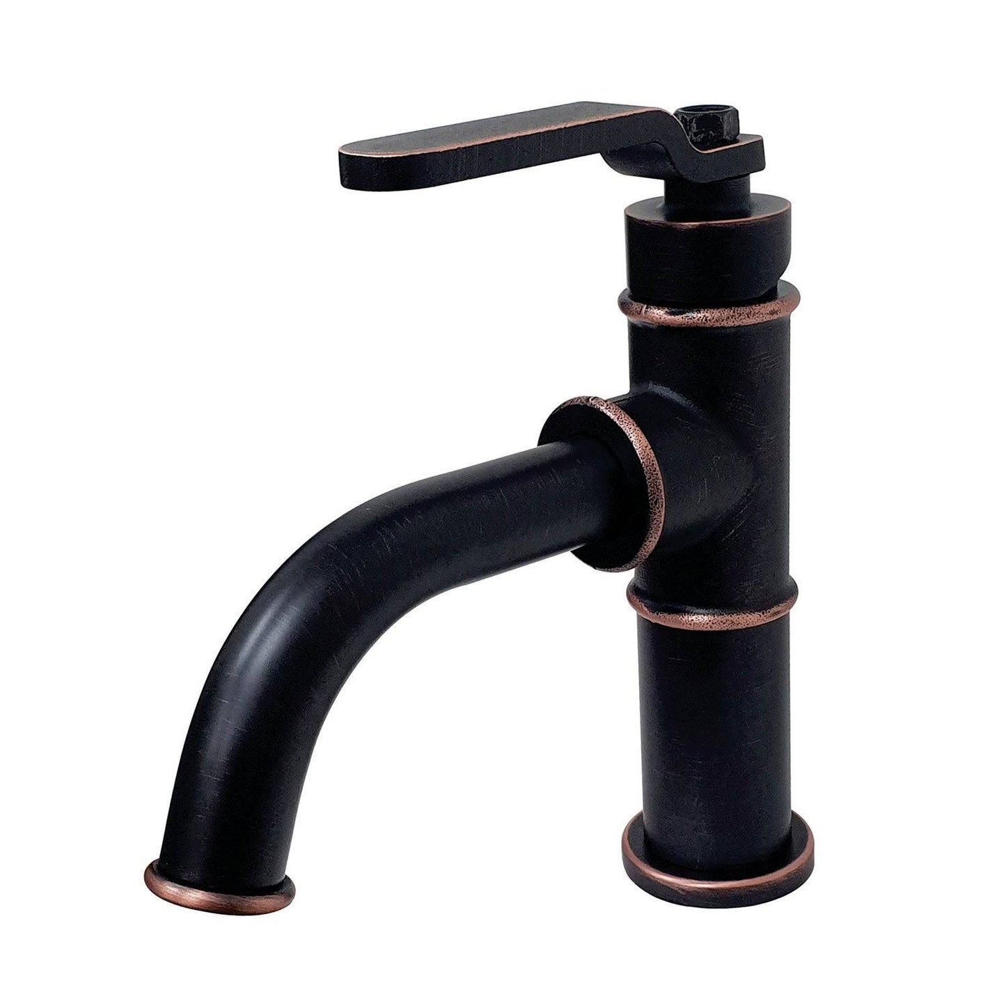 Kingston Brass KS282.KL Whitaker 1.2 GPM Deck Mounted Single Hole Bathroom Faucet - Bronze XKS2_C3BVS50