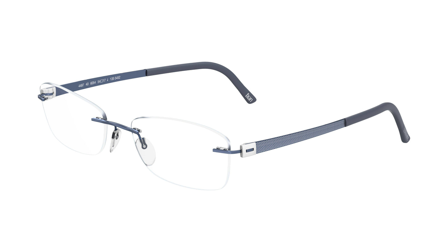 Silhouette Eyeglasses Titan Accent Chassis 5452 Rimless Optical Frame GAI0_V5VZF31